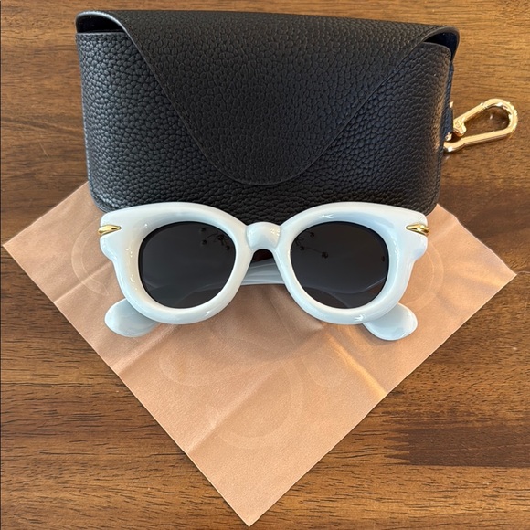 LOEWE Inflated Pantos 46 MM Sunglasses - Picture 1 of 5